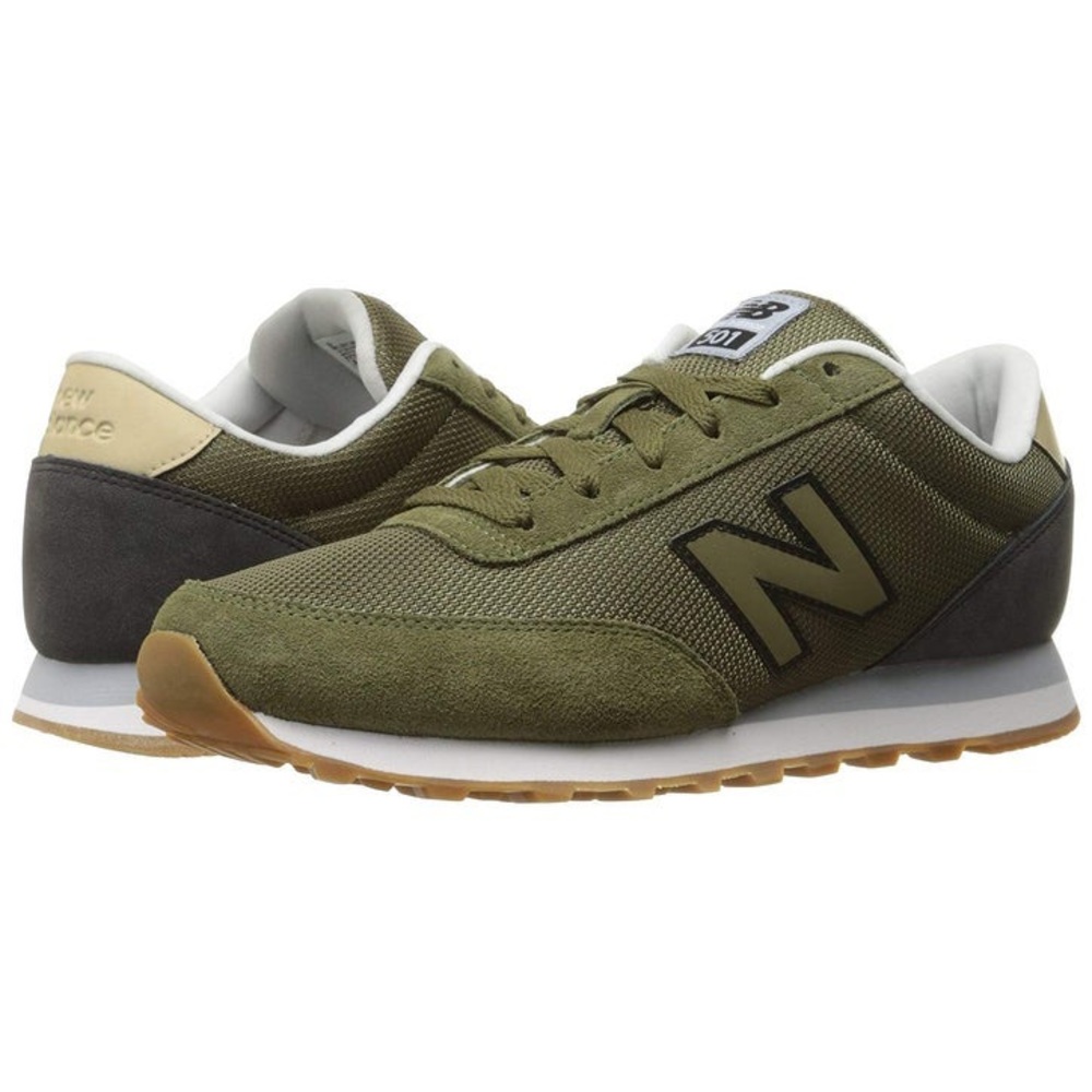 New Balance 501 Olive/Black Sneakers M8/W9.5/EU42
